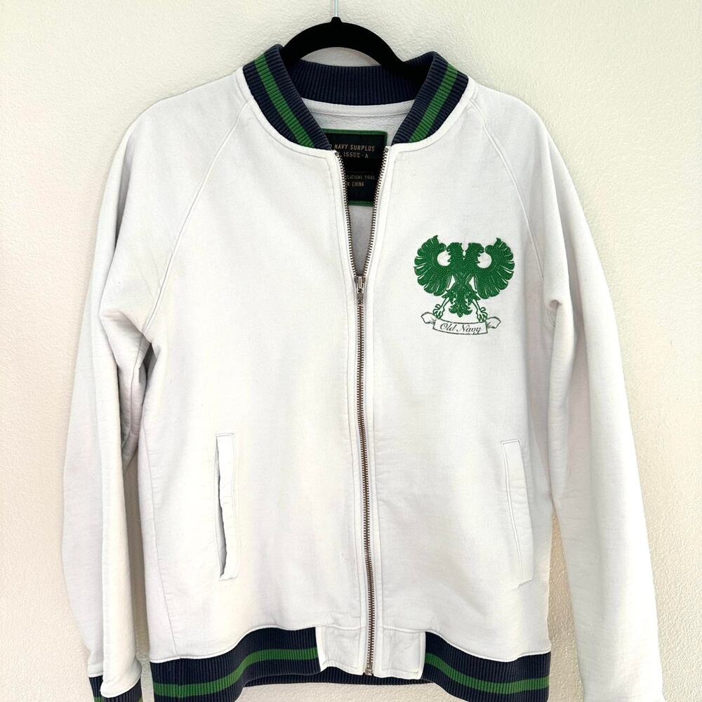 Vintage Y2K Old Navy Varsity Jacket - Size Large